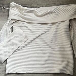 Zara off shoulder cream